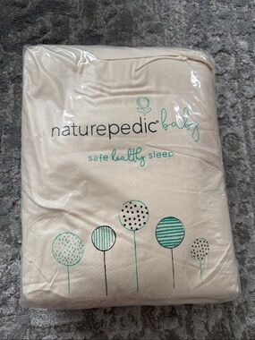 Naturepedic crib mattress cover